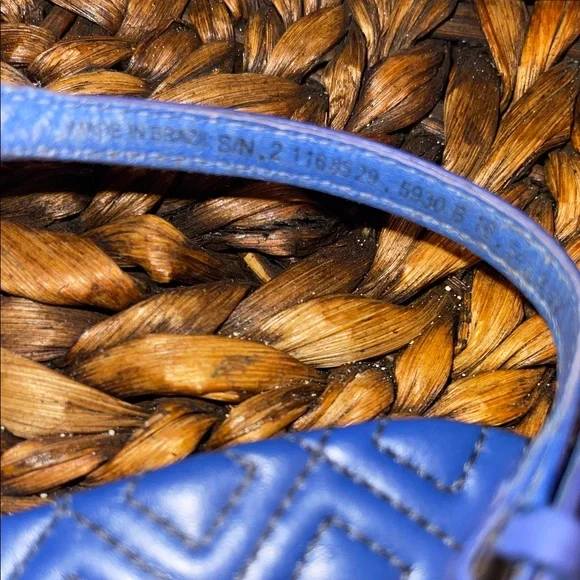 Tory Burch Royal Blue Strappy Thong Sandals Size 9.5 - Picture 11 of 11